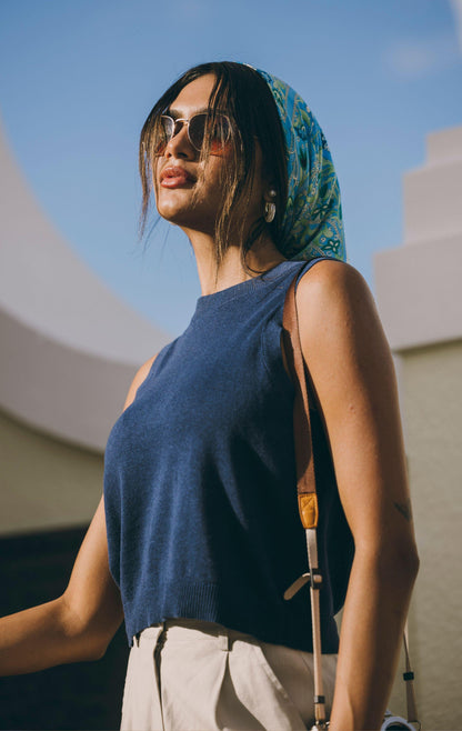 Tash Crew Neck Sweater Vest