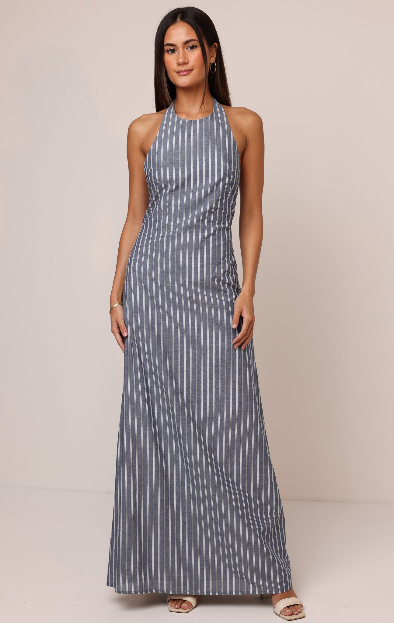 Women's Helena Maxi Dress | Color: Shoreline Stripe