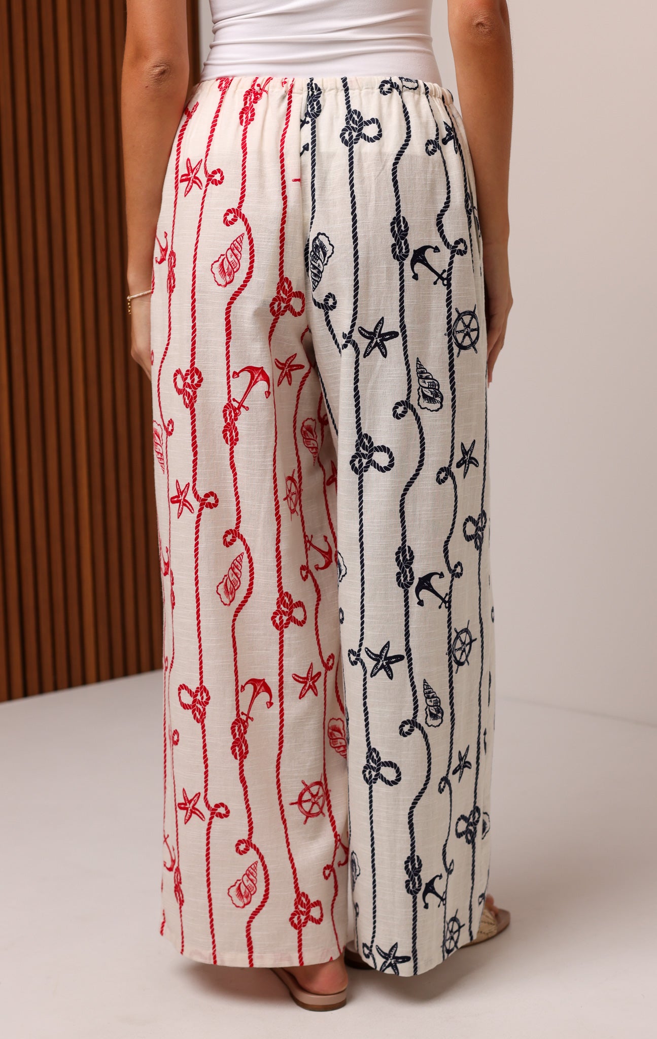 BEADED BEACH PANT