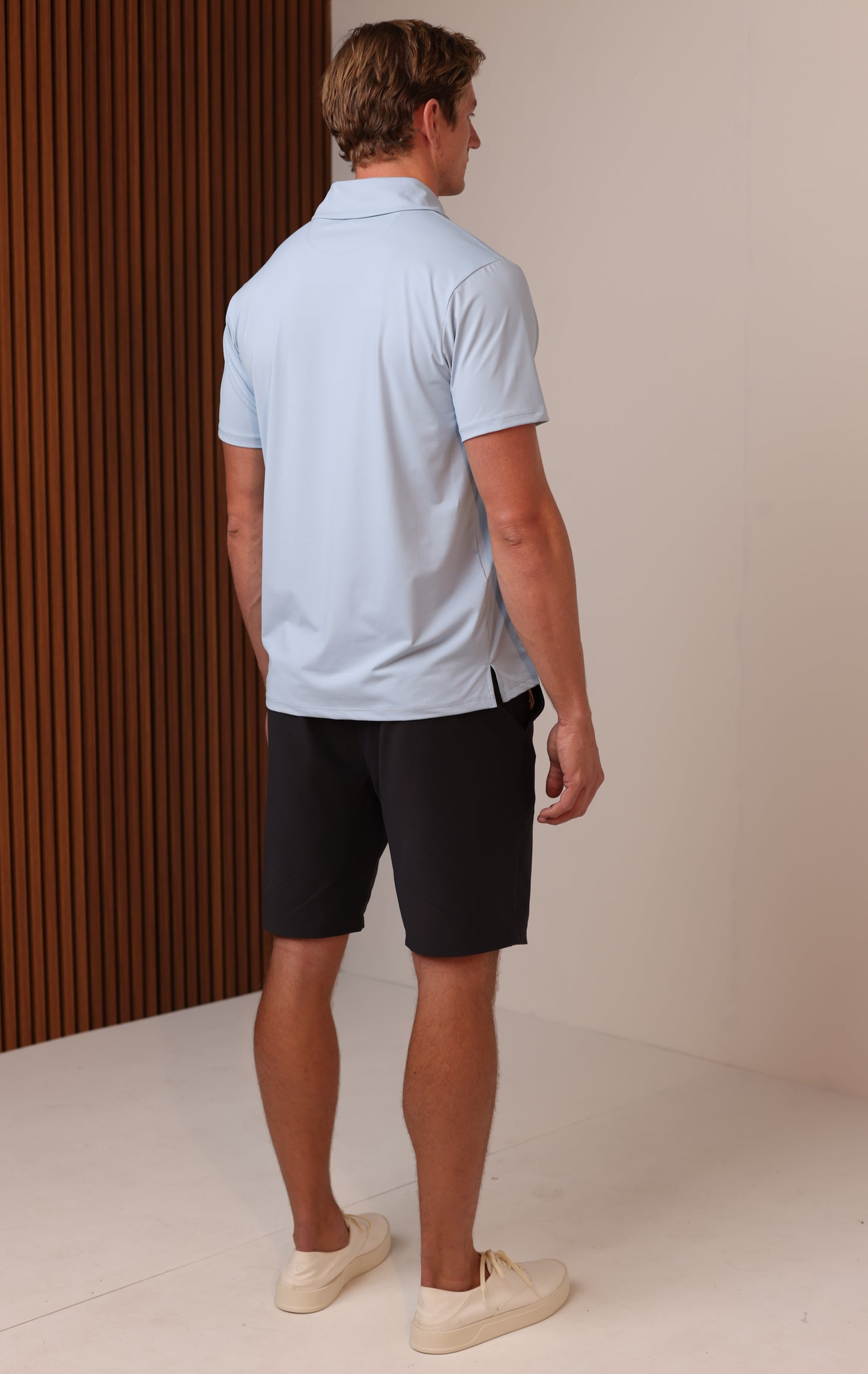 ACTIVE POLO - POWDER BLUE