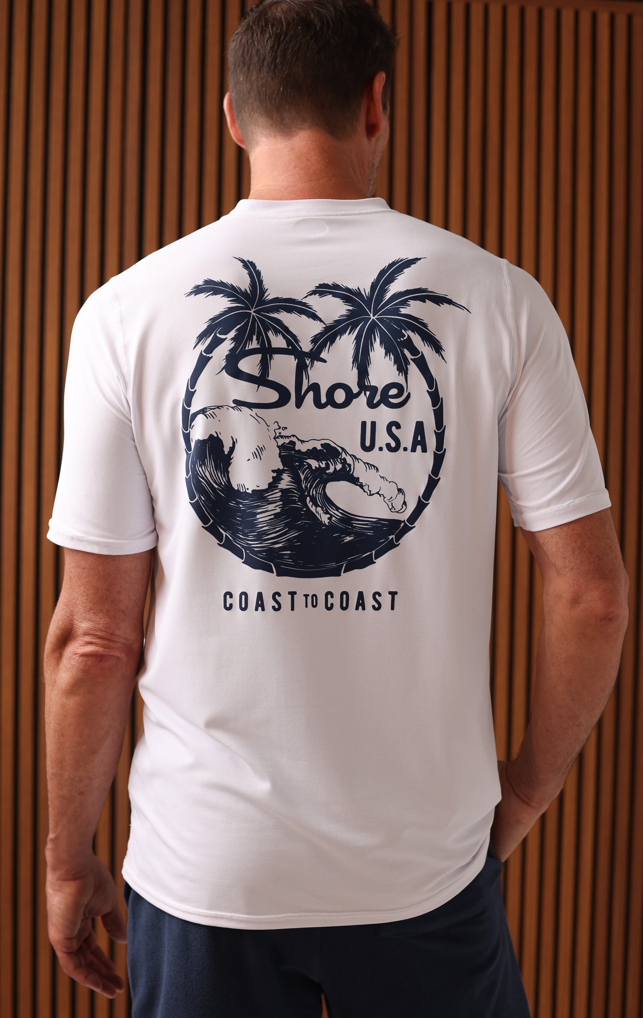 SHORE USA COAST TO COAST RASHGUARD