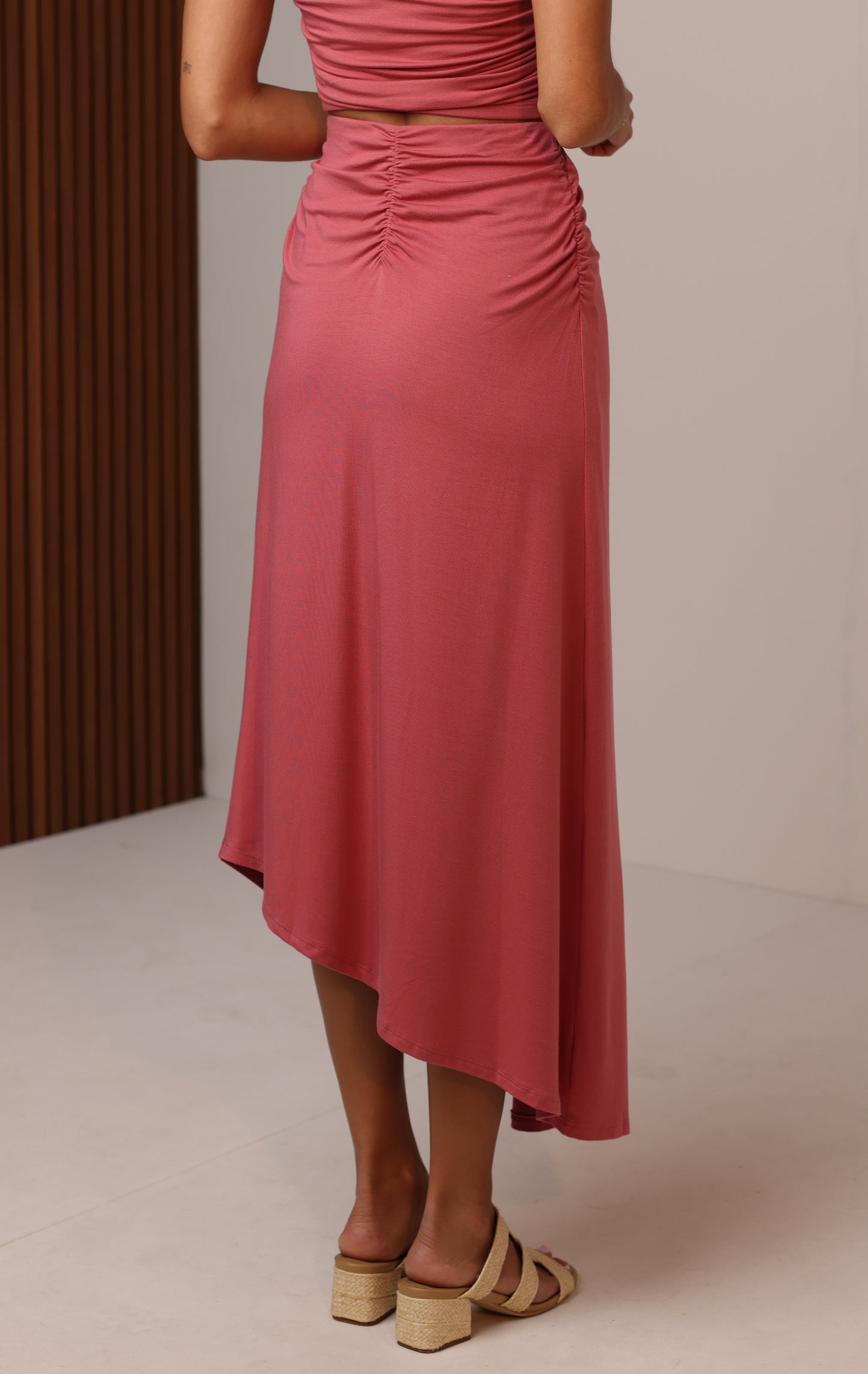 OLIVIA ONE SHOULDER TOP - SEDONA