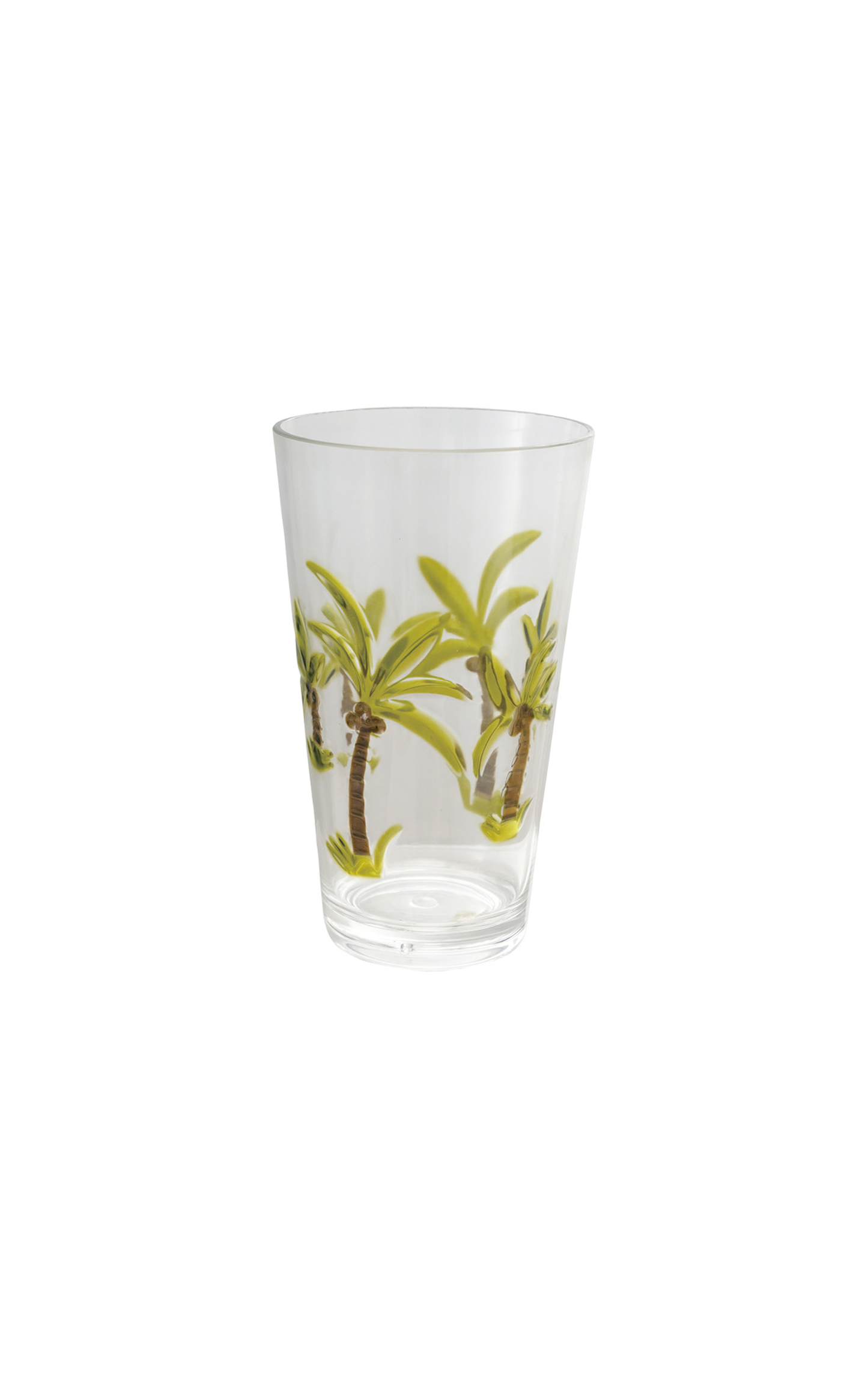 20 OZ ACRYLIC DRINKING GLASS WITH PALM TREES