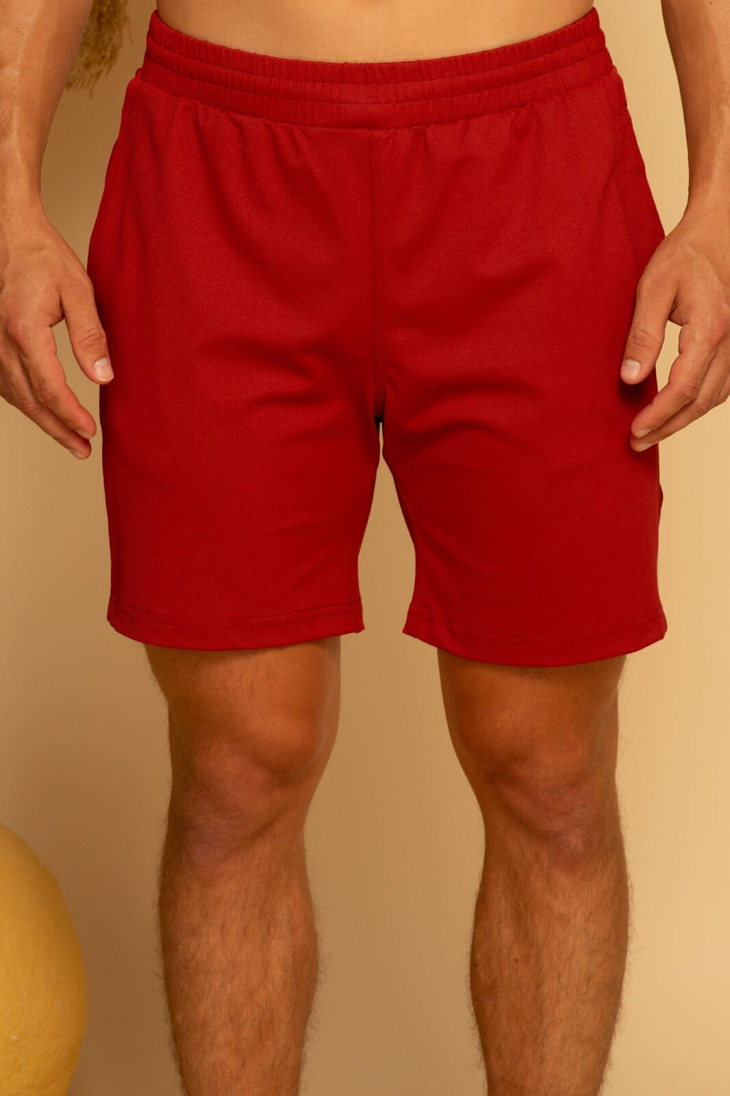 TIDEWATER LOUNGE BOARDSHORT - RED - S