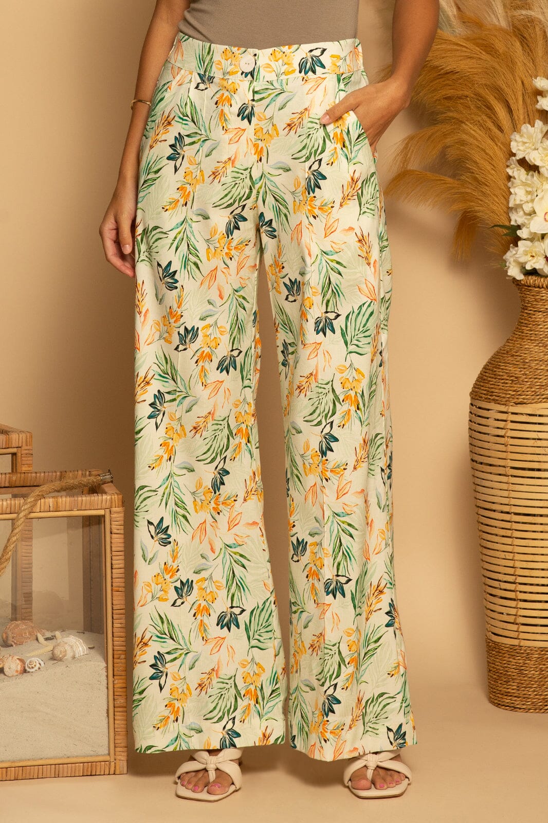 Elasticated-waisted Trousers Tropical - Mix 'n' Match Save £5