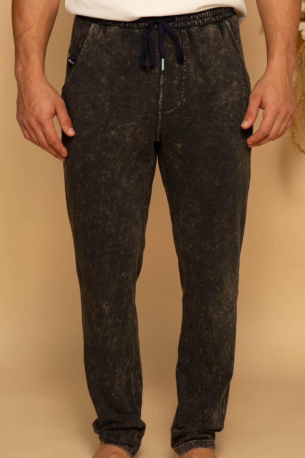 Tall Men's Lounge Pant Joggers in Black
