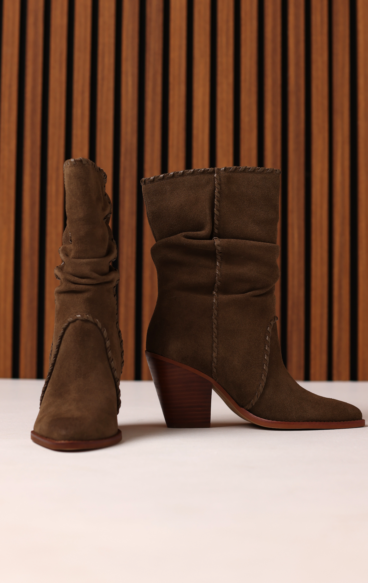 JULITH BOOT LIGHT BROWN