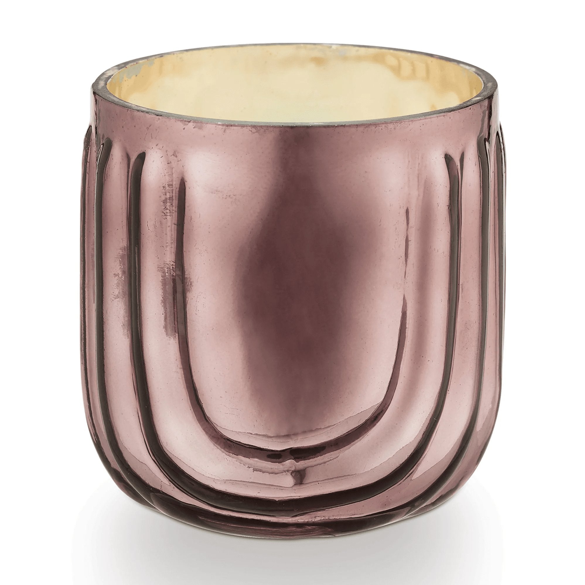 PINK PINE PRESSED GLASS CANDLE - PINK PINE -