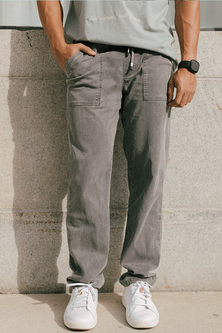 THE TRAVELER PANT - CHARCOAL - S