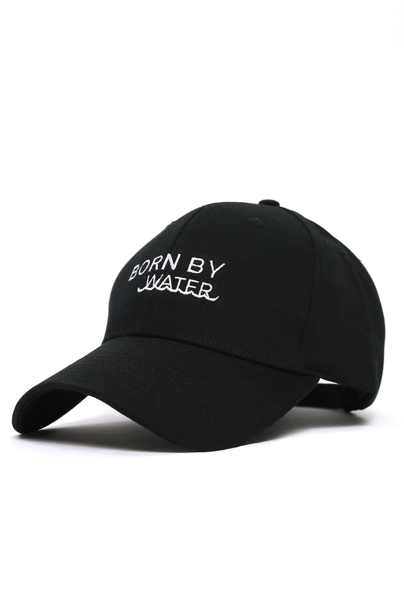 BORN BY WATER WAVES CAP - B-BLACK - OS
