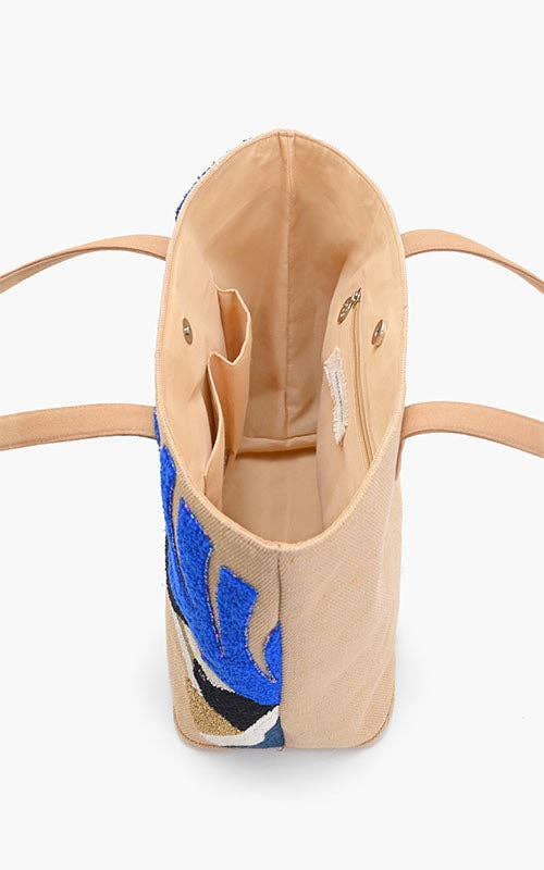 TOUCAN EMBELLISHED TOTE
