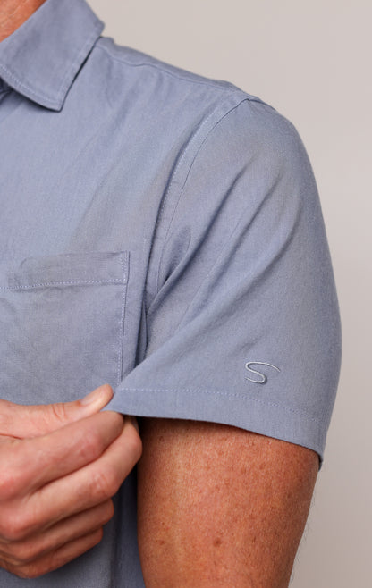 MARINER LINEN SHORT SLEEVE SHIRT