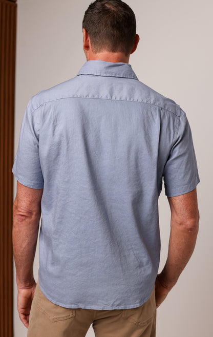 MARINER LINEN SHORT SLEEVE SHIRT