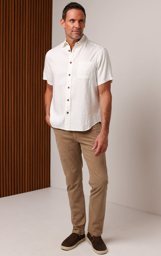 MARINER LINEN SHORT SLEEVE SHIRT