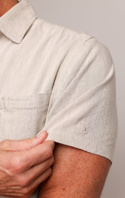 MARINER LINEN SHORT SLEEVE SHIRT