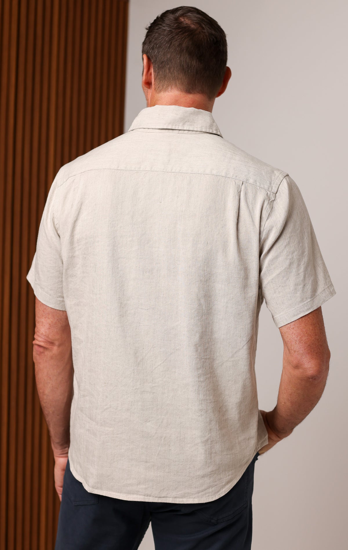 MARINER LINEN SHORT SLEEVE SHIRT