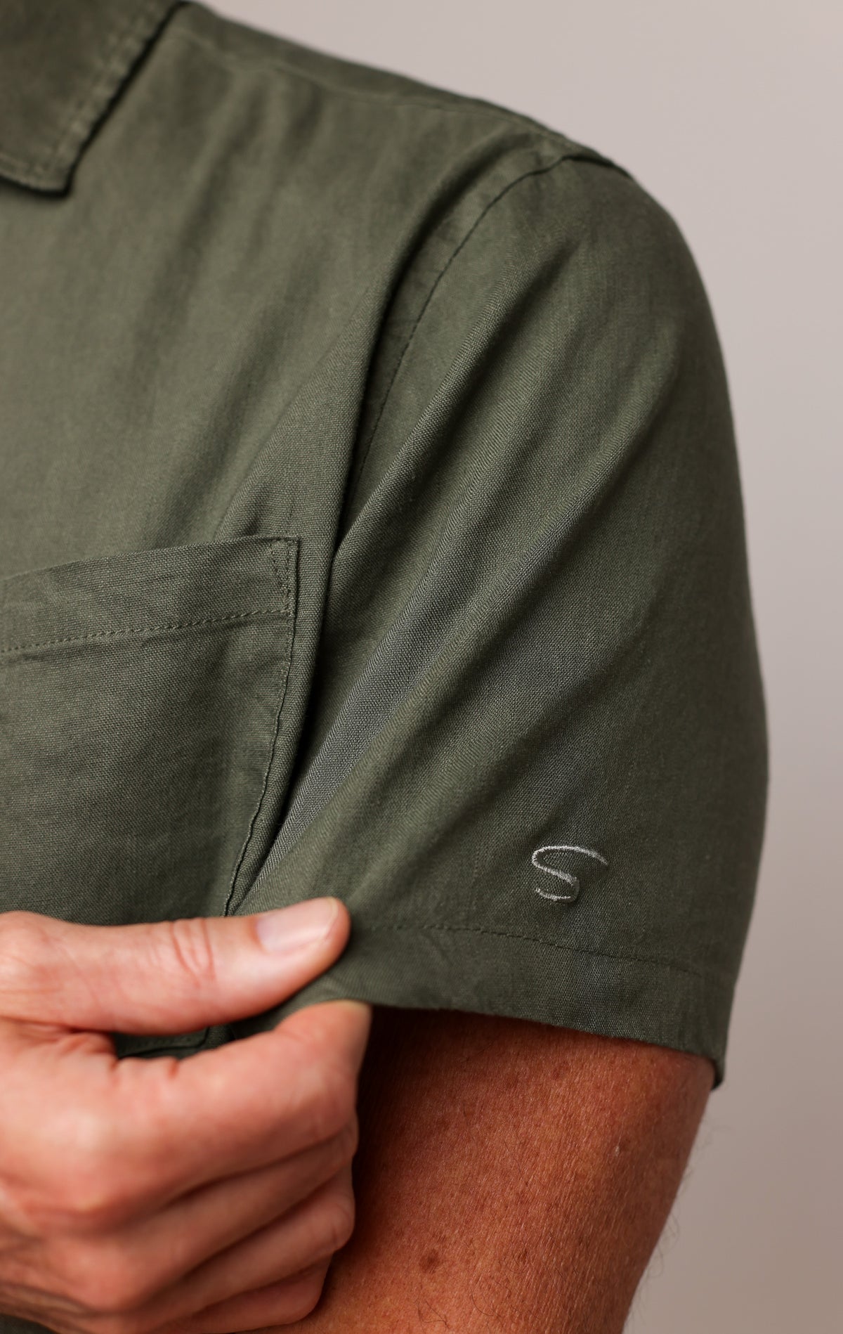 MARINER LINEN SHORT SLEEVE SHIRT