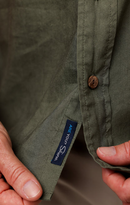 MARINER LINEN SHORT SLEEVE SHIRT