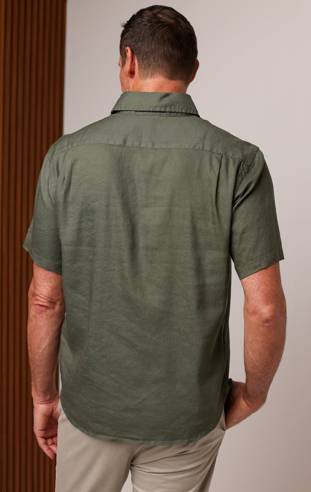 MARINER LINEN SHORT SLEEVE SHIRT
