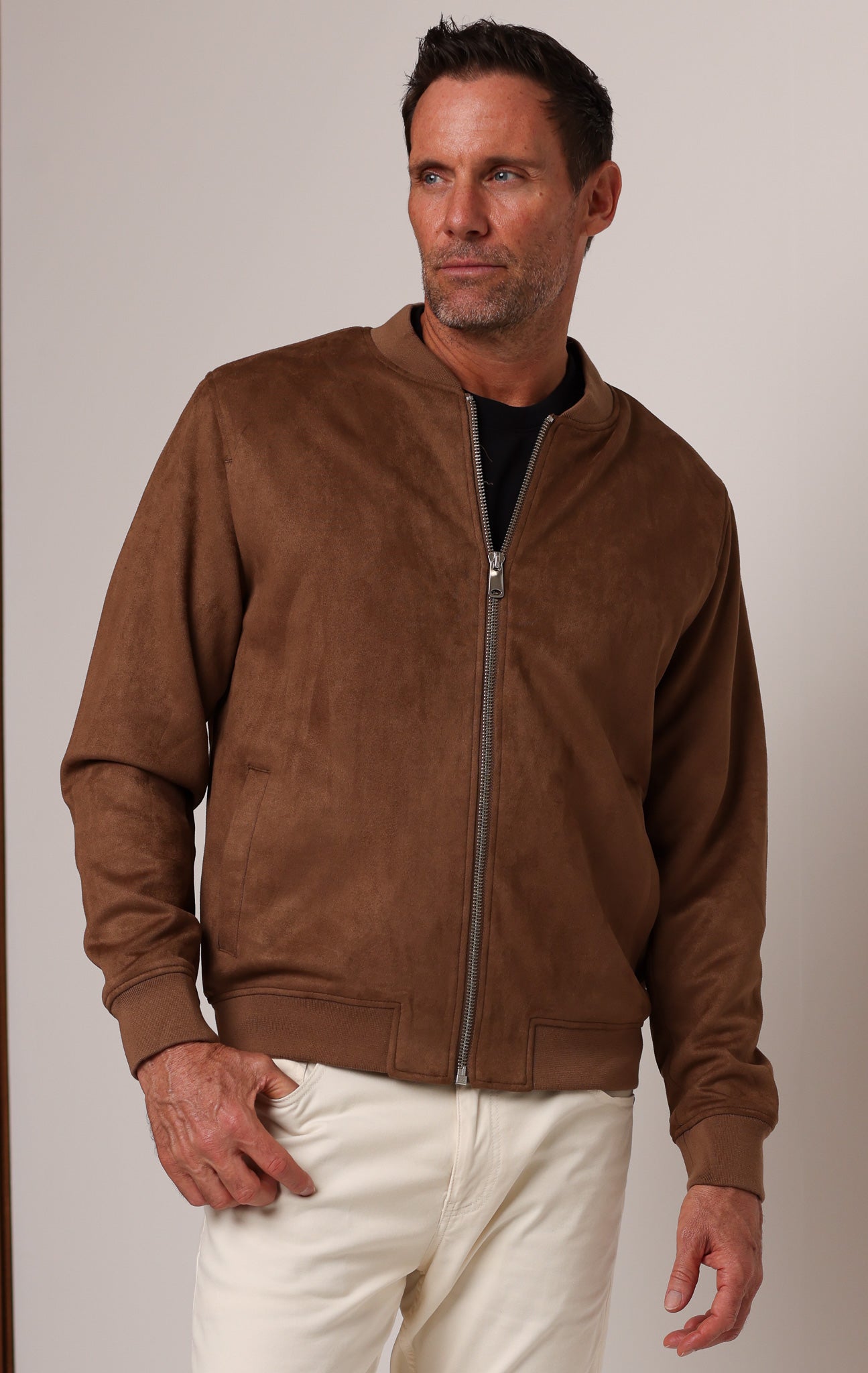 EVOLUTION SUEDE BOMBER JKT-8378