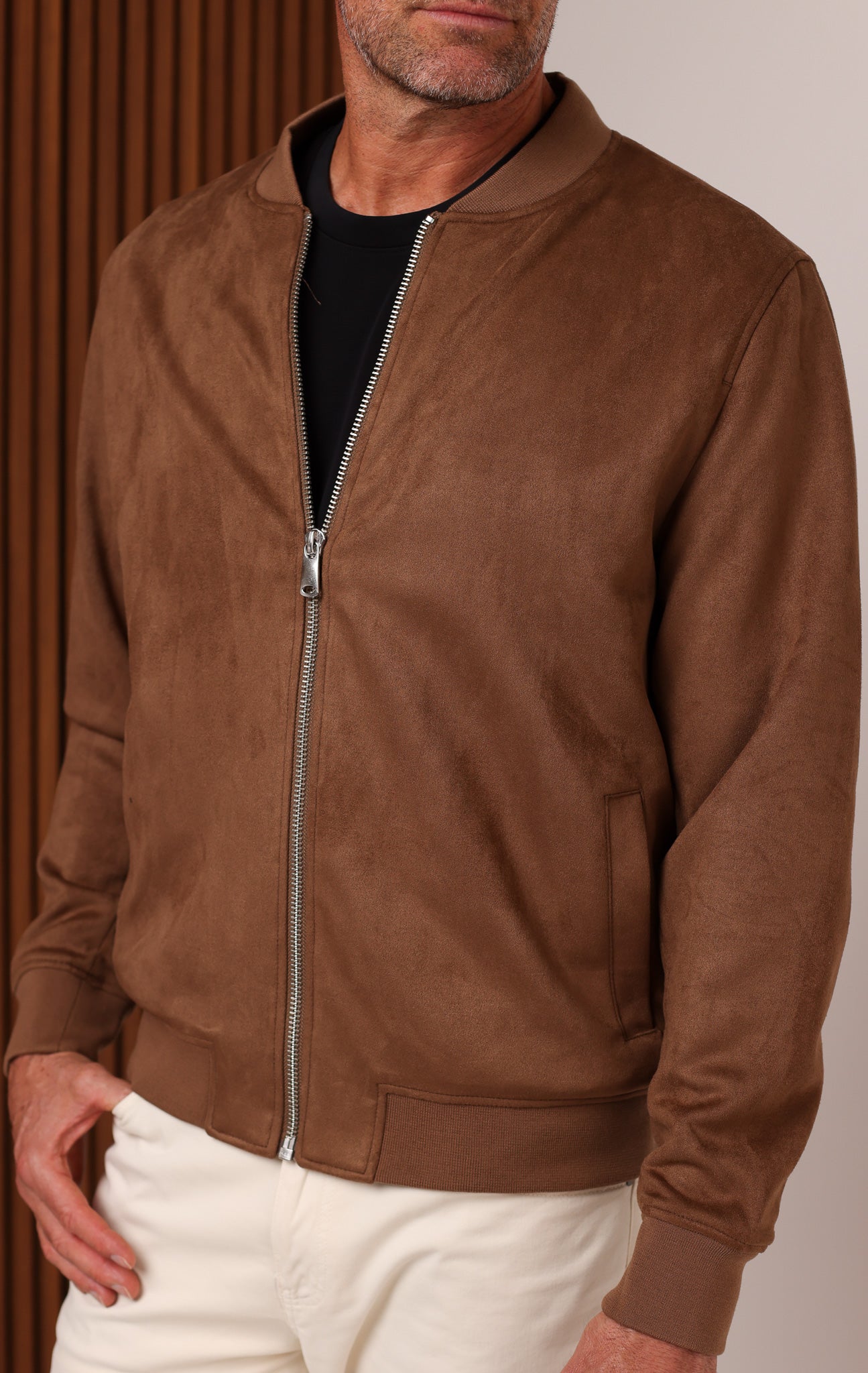 EVOLUTION SUEDE BOMBER JKT-8378