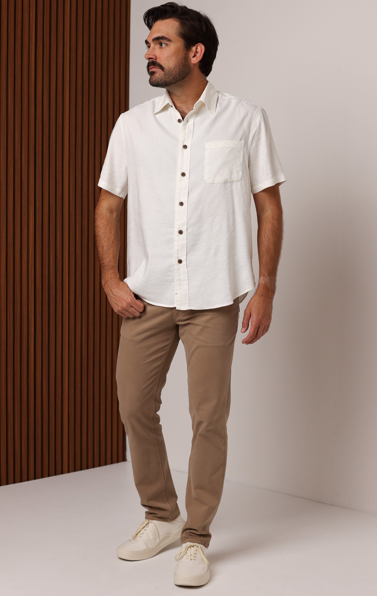 MARINER LINEN SHORT SLEEVE SHIRT
