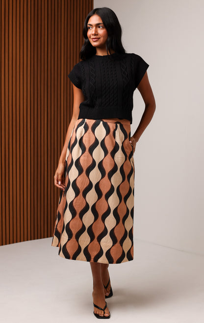 MEREDITH MIDI SKIRT