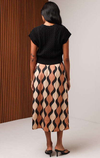 MEREDITH MIDI SKIRT