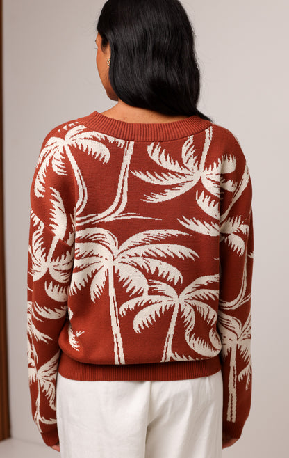 UNDER THE PALMS SWEATER