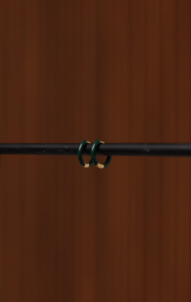 PALENCIA HOOPS - GREEN / GOLD - FW23224GPVD