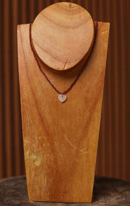 LANAS NECKLACE - QUARTZ / GOLD - SS25135G