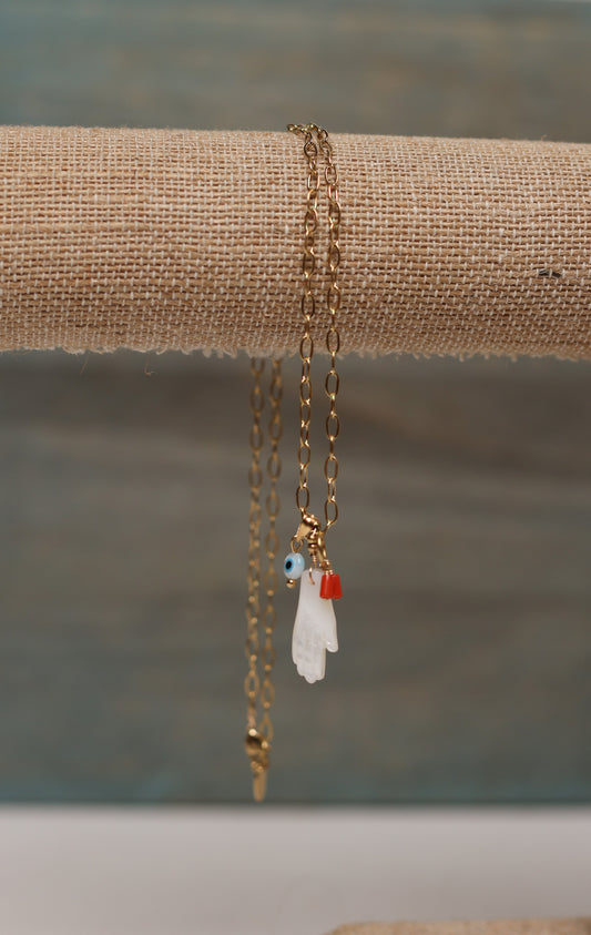 MANOLA NECKLACE - GOLD - SS20153G