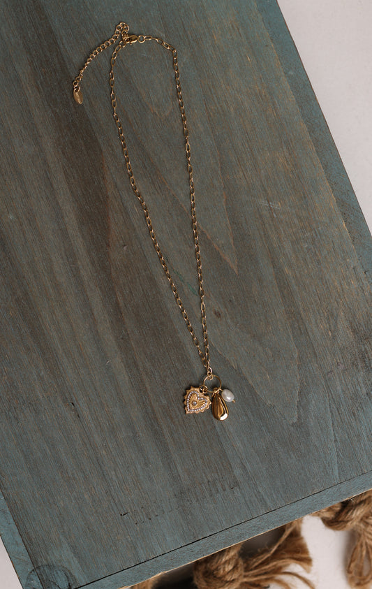 BIEN NECKLACE - GOLD - FW25102G