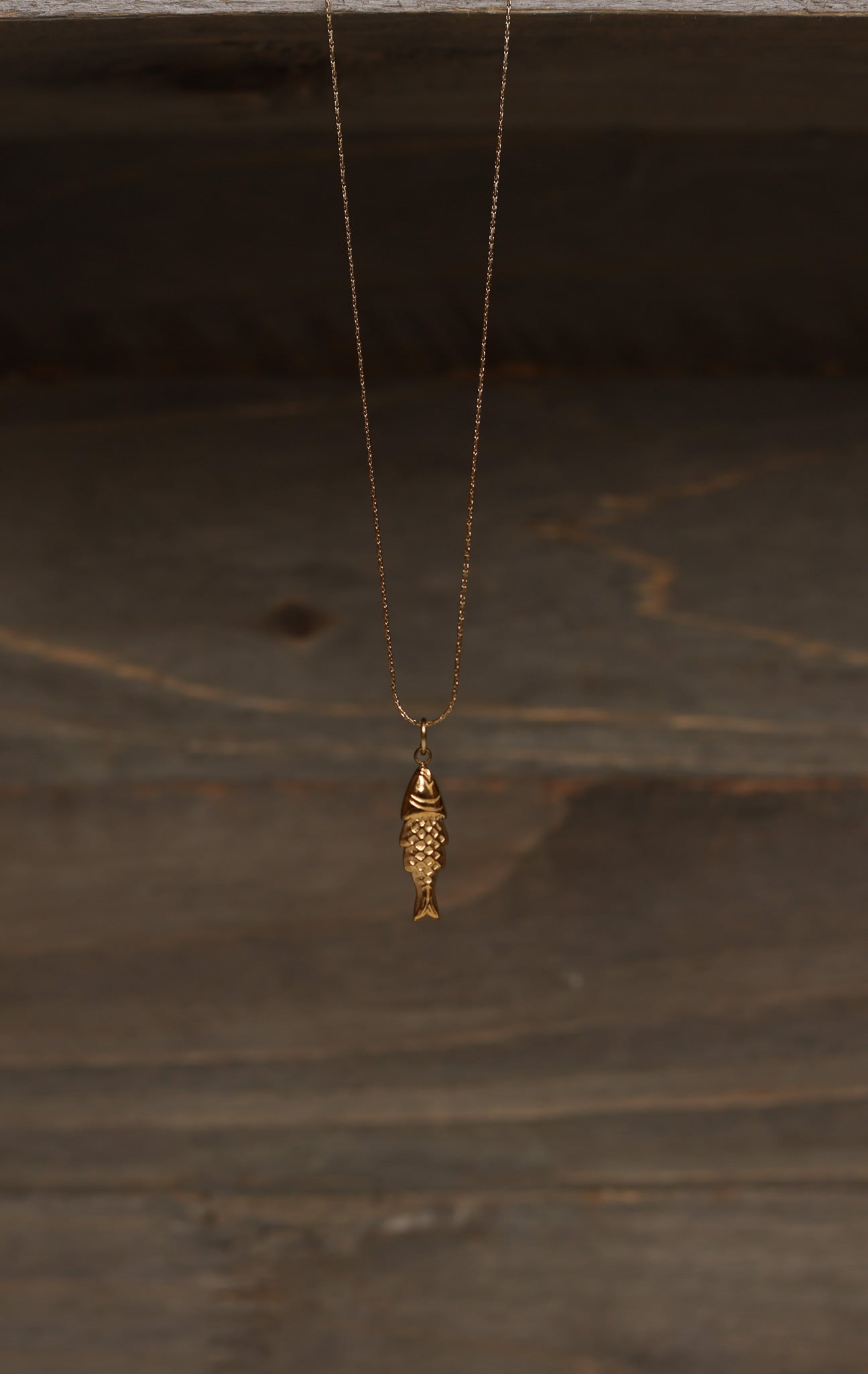 FISH NECKLACE - GOLD - FW25117G