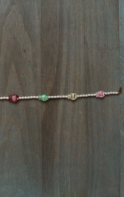 FISHI ANKLET - GOLD - SS25501G