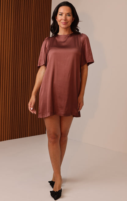 FLUTTER SLEEVE SHIFT MINI