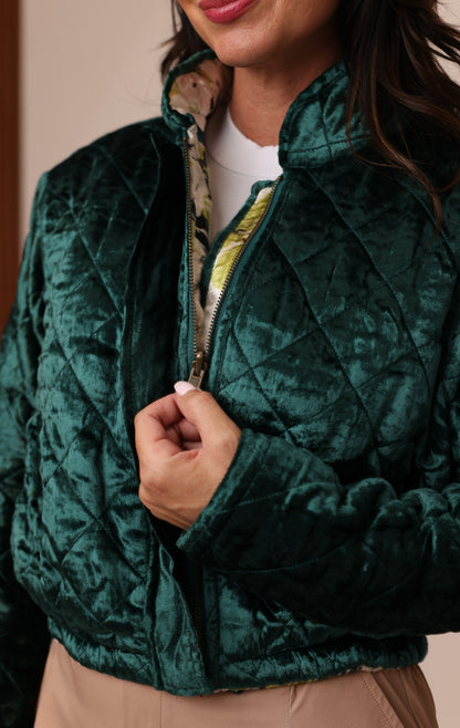 QUINN QUILTED JACKET