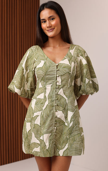 SHAYLA SEAMED MINI DRESS