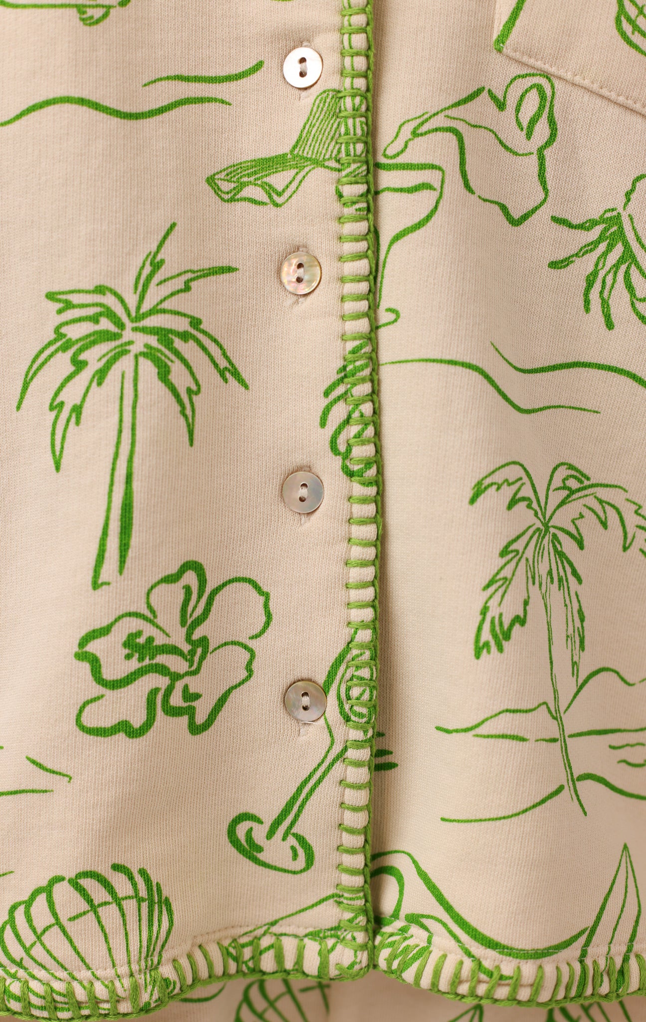 BAILEY TERRY BUTTON UP