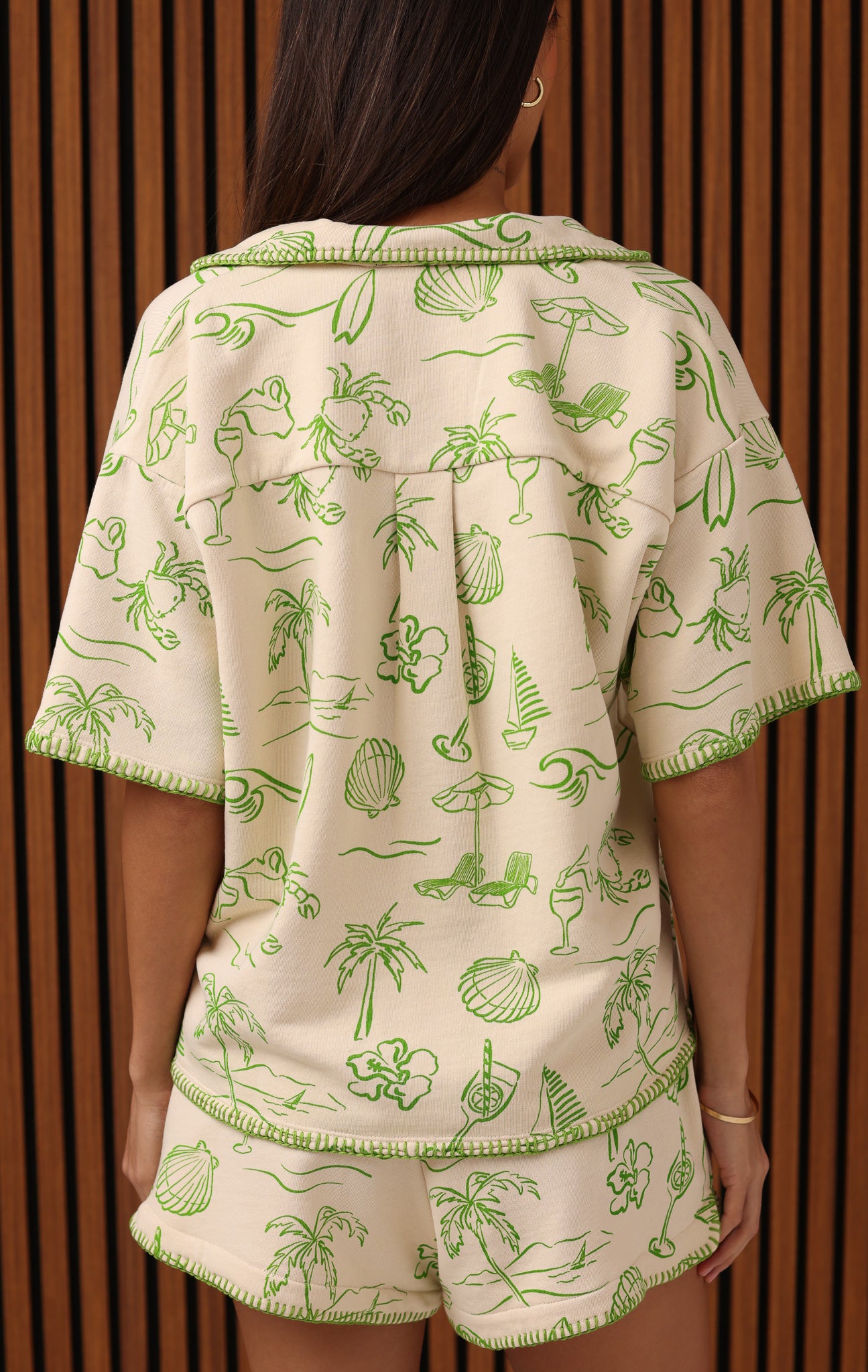 BAILEY TERRY BUTTON UP