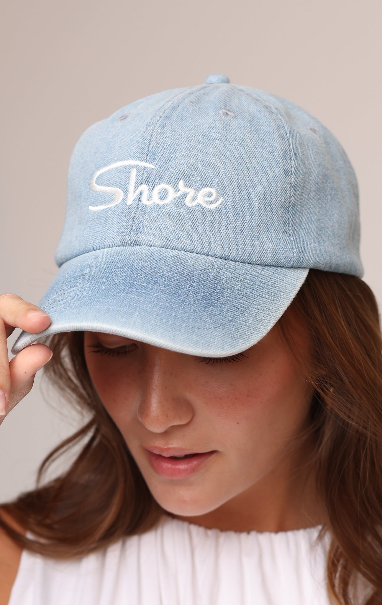 SHORE EMBROIDERED CAP