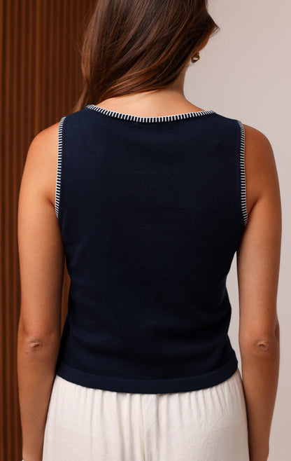 SAILOR SWEATER TANK