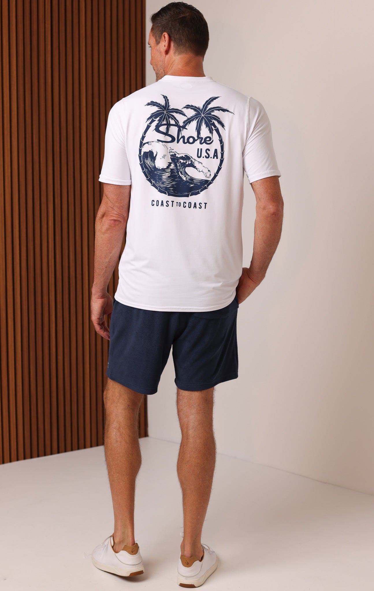 SHORE USA COAST TO COAST RASHGUARD