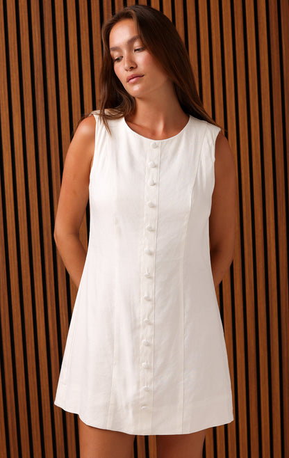 REBECCA LINEN DRESS