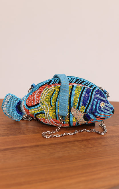 EMBELLISHED ROYAL FISH CLUTCH