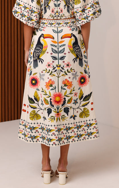 MEREDITH MIDI SKIRT