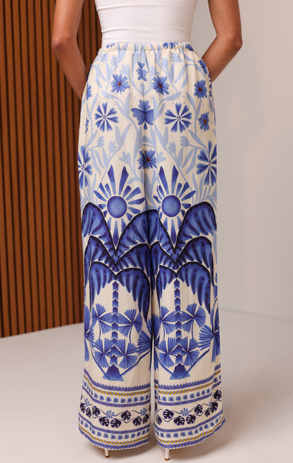 BEADED BEACH PANT