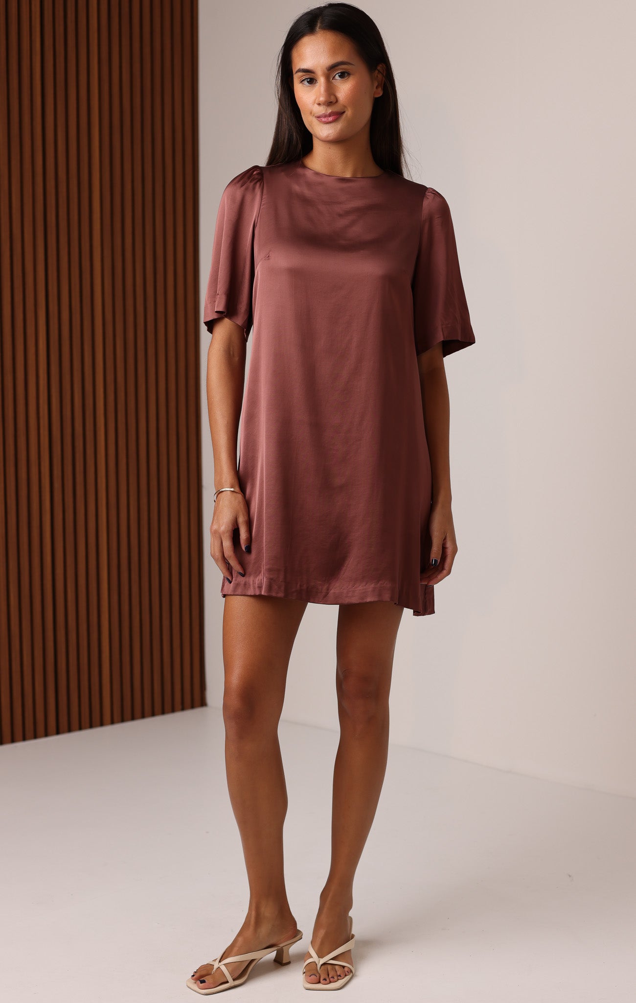 FLUTTER SLEEVE SHIFT MINI