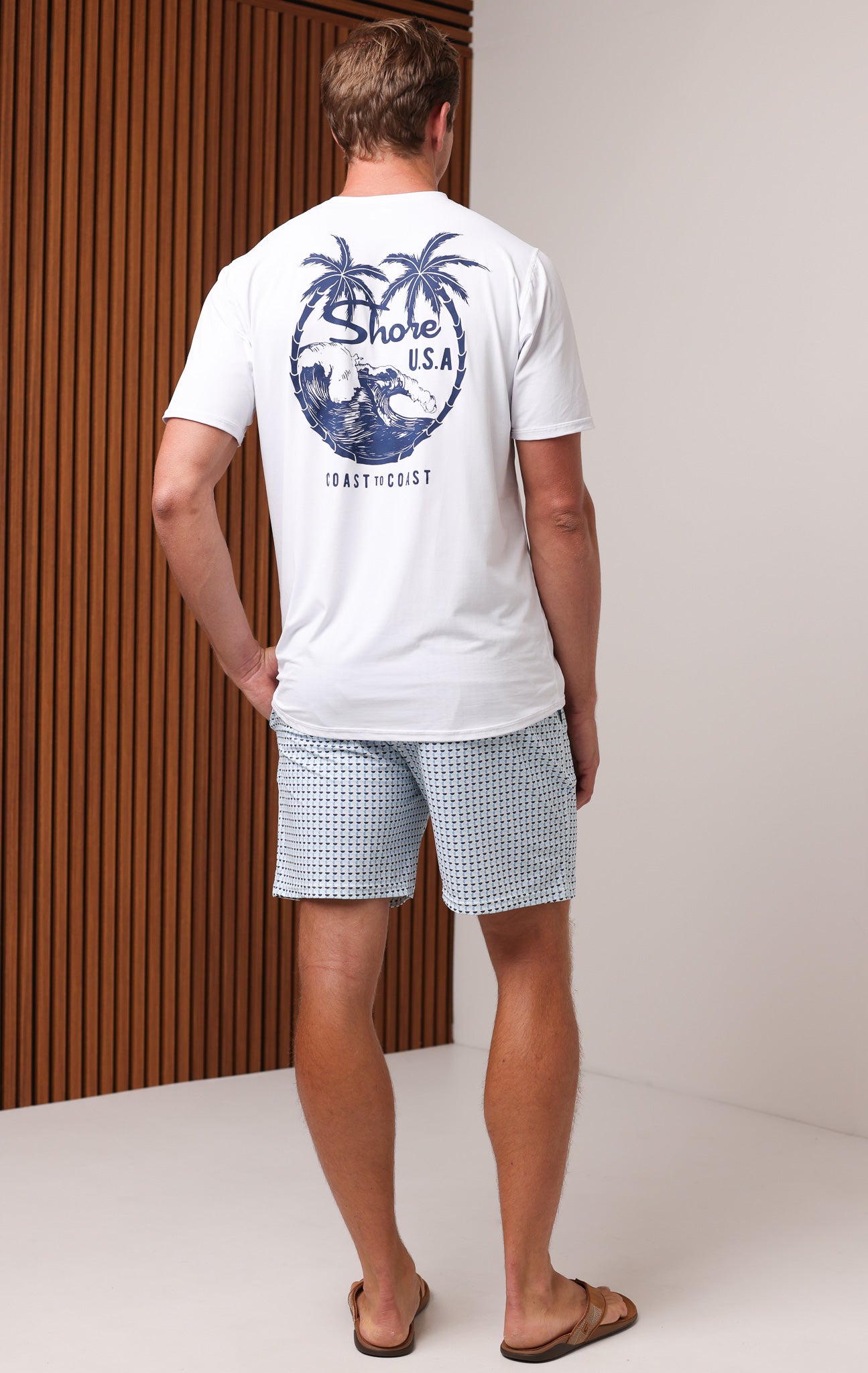 SHORE USA COAST TO COAST RASHGUARD