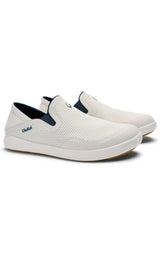 MOKU SLIP-ON WHITE SAND / TRENCH BLUE